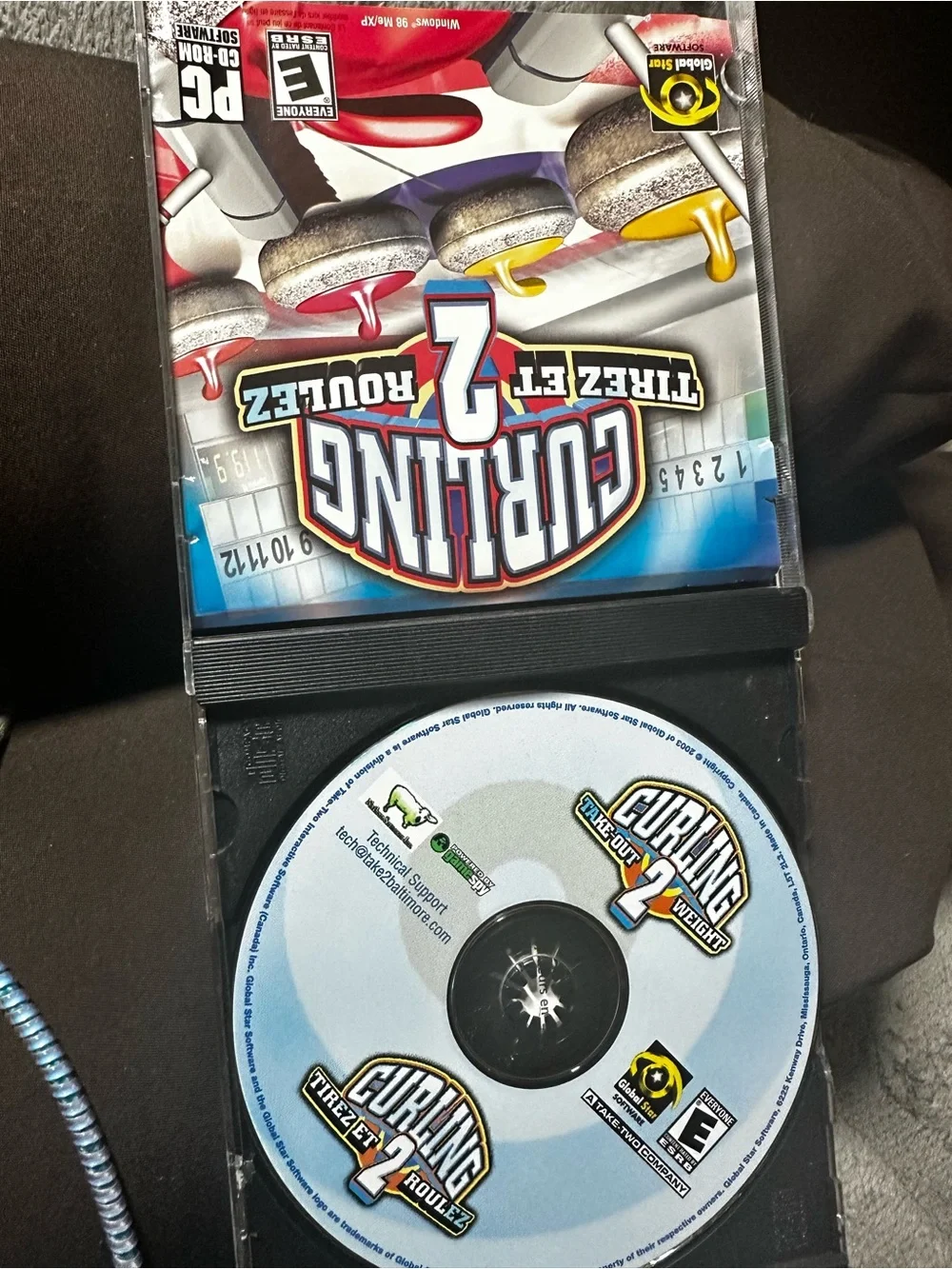HQ Ratatouille & Curling Game Discs - used